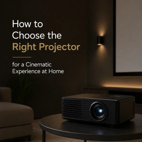 How to Choose the Right Projector for a Cinematic Experience at Home