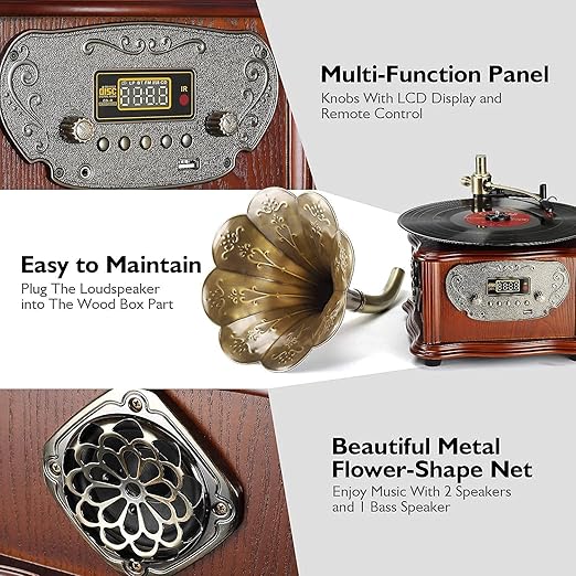FENNESSY-I7 TURNTABLE FOR VINYL MUSIC