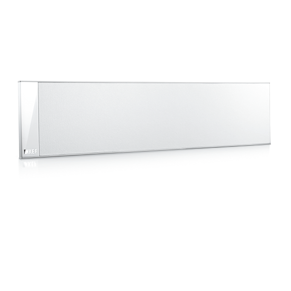 KEF T301c Single Pack Blanc – Enceinte murale haut de gamme pour home cinéma