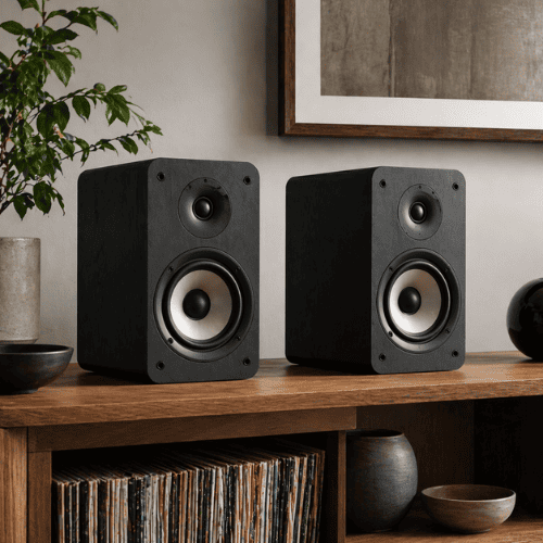 Polk Audio speakers in Dubai by MKB Bespoke Audio