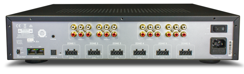 VSSL A.6x _ 6 Zone Amplifier