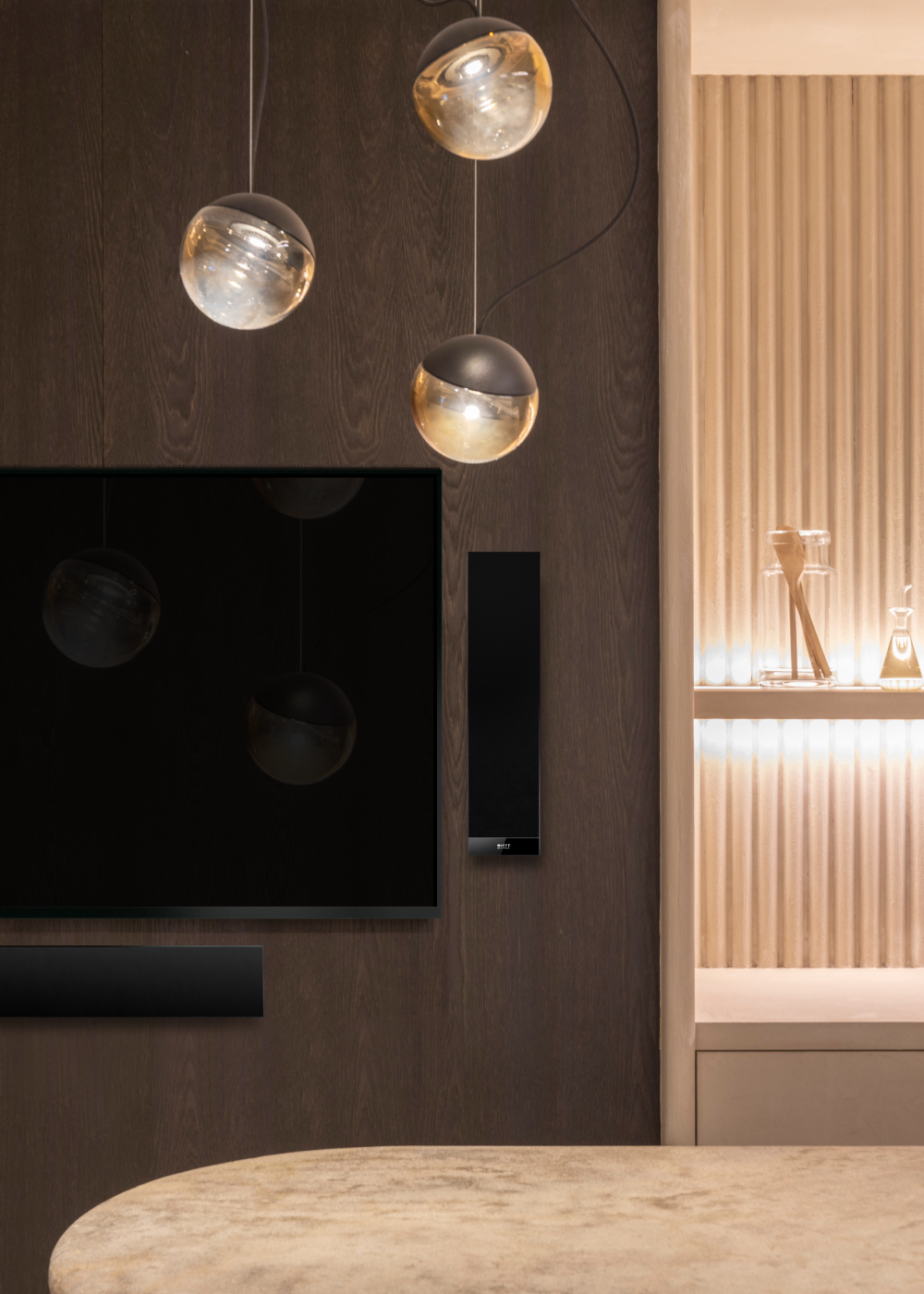 Discreet Speaker Installation